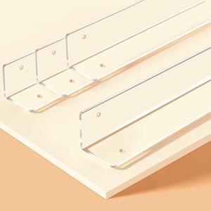 CHIDU Corner Guard, Pre-Drilled Clear Wall Corner Protector with Screws, L-Shaped Thickened Edge Protection for Sharp Wall, Door Frame, Table, Countertop - 4 PCS x 39.3" L x 1.97" W