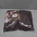 Genina Waterproof Seat Covers for Dining Room Chairs Covers Dining Chair Cover Kitchen Chair Covers (Chocolate, 6 Pcs)