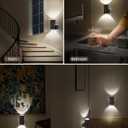 Night Lights Plug into Wall, LED Plug in Night Light, Dusk to Dawn Light Sensor, 0-100LM Adjustable Brightness Wall Light, Soft White 3000K, Dimmable Night Lights for Hallway Bedroom Stairway, 2 Pack