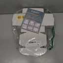 Eupako 4x4x2" Corrugated Box Mailers 50 Pack White Cardboard Small Shipping Boxes for Mailing (with 50 Stickers)