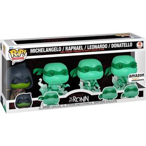Funko Pop Comics: Teenage Mutant Ninja Turtles (TMNT) The Last Ronin- Michelangelo - Brothers, 4-Pack - TMNT Comics Collectable Vinyl Figure - Gift Idea - Official Merchandise