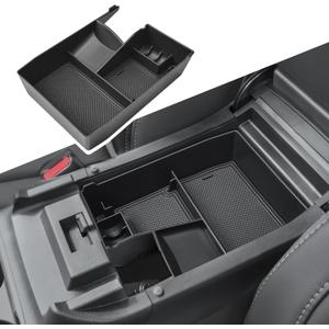 Center Console Organizer Insert Tray Compatible with 2020 2021 2022 2023 2024 2025 Subaru Outback & Legacy Interior Accessories, Dual-Layer Armrest Storage Compartment (NOT for Console with CD Player)