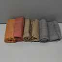 Momcozy Muslin Swaddle Blankets, 4-Pack Breathable and Skin-Friendly Receiving Blankets, Swaddle Blanket Shower Gifts & Baby Registry Essentials, Large 47"x47", Warm Amber