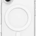 Clear Case Compatible with Magsafe iPhone 16 Case Magnetic Transparent Phone Case with Big Ring, Shockproof Slim Fit Protective Cover, Anti-Yellow TPU Bumper for iPhone 16