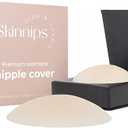 Nipple Covers – Reusable Silicone Pasties, Invisible Under Clothing, Hypoallergenic Adhesive, Seamless & Comfortable