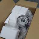 3-Light Bathroom Light Fixtures, Brown and Gold Bathroom Wall Lights, Modern Vanity Light with Clear Glass Shade, Bathroom Wall Lamp for Mirror Hallway Cabinet