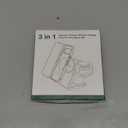 3 in 1 Magnetic Foldable Wireless Charger for Google Pixel Watch 3/2, 15W Fast Mag-Safe Charging Stand for Pixel 10 Pro XL/10 Pro Fold/10/9/8/7/6 Pro & Buds(Not Pixel Watch 4/1) with Adapter, Black