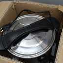 Fattong's Lab Commercial Coffee Urn, 120 Cup Large Coffee Maker for Catering & Events, 20L Stainless Steel Percolator, 1300W Fast Brew Hot Water Dispenser with Double Wall Insulation, Silver