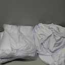 WJWHQ 3 Pack White Spandex Tablecloths, Stretch Fitted 6ft Table Cover (120 Inch) with Skirt, Wrinkle Free for Weddings, Parties, Banquets, Dining Fits 6 Foot Rectangle Tables