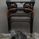 Medium Dog Stroller, Dual Entry One-Touch Folding,Small and Medium Pet Stroller,360° Rotating Front Wheels,70 lbs Weight Capacity for Outdoor Travel and Elderly Dogs - Green