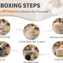 Round Ottoman Foot Rest for Couch 20"x15" Foot Stool Ottoman Pouf with Foam Chunk Filling Small Ottomans Foot Stools Poufs for Living Room Dark Grey Poof Hassocks and Ottomans Soft Foot Rest for Chair