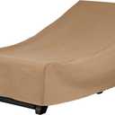 DUCKCOVERS Essential Water-Resistant 66 Inch Chaise Lounge Chair Cover, Chaise Lounge Covers Outdoor