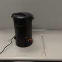 TOAUTO Wax Melter for Candle Making Large Wax Melting Furnace with Quick Pour Spout & Temp Control,10Lbs Capacity for Candle Business Fast Easy CleanStirring Spoon+ Cotton Wick (black)