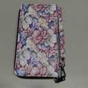 APHISON Wallet Women Large Capacity Clutch Purse For Ladies Card Holder RFID Wristlet Phone Zipper Coin Travel Pocket (5-003)