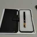 OCASE for iPhone 17 Pro Max Detachable Wallet Case with Card Holder, 2 in 1 PU Leather Flip Folio with RFID Blocking Stand Wrist Strap Shockproof Phone Cover 6.9 Inch 2025, Black