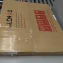 LOAAO 24X32 Bronze Bathroom Mirrors for Vanity, Rounded Rectangle Brushed Bronze Metal Frame Mirror, Anti-Rust, Hangs Horizontally or Vertically