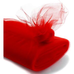 HairBow Center LLC – 54" x 25 Yards for Crafts Wedding Décor Bows & DIY Projects Polyester Color 037 Red