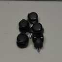 MaxGear 2" Office Chair Wheels Heavy Duty Replacement, Mute Rubber Rotating Desk Chair Caster Wheels, Safe for All Floors Including Hardwood, Universal Standard Stem Size Fits 99%, Set of 5