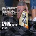 GHOST Energy Drink - 12-Pack, Orange Cream, 16oz Cans - Energy & Focus & No Artificial Colors - 200mg of Natural Caffeine, L-Carnitine & Taurine - Gluten-Free & Vegan