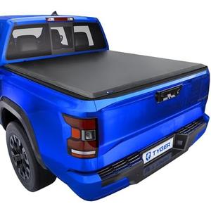 Tyger Auto T1 Soft Roll-up Truck Bed Tonneau Cover Compatible with 2022-2025 Nissan Frontier | 5' (60") Bed | TG-BC1N9057