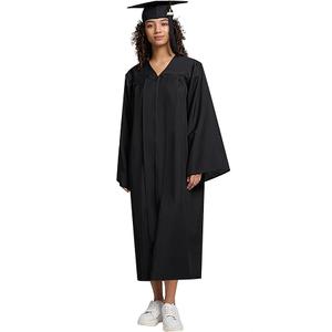 Unisex Matte Graduation Gown Cap 2025 2026 Year Charm for High School Rich in Color, Small