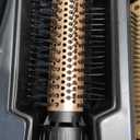 Hair Dryer Brush Blow Dryer Brush in One Hot Air Brush for Drying and Straightening, Volumizer Multi-Styler Smooth Curls for All Hair Types, Frizz-Free Blowout Brush for Salon Quality (Black& Rose Gold)