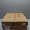 20" Boho Ceiling Fans with Lights, Fabric Fandelier Chandelier Ceiling Fan with Light Remote Control, Caged with 6 Speeds for Bedroom, Nursery(White)