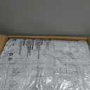 LIVEBOX Traditional Rug 9x12 - Large Gray Vintage Rug for Living Room, Washable Soft Floral Carpet Anti-Skid Thin Neutral Rugs for Office Bedroom Dining Room, Silverygray