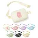 YOOLIFE Birthday Gifts for 3 4 5 6 7 8 9 10 Year Old Girl, Monogrammed Belt Bag Crossbody Bag Fanny Pack Girls Purse, Gifts for Girls Kids Daughter, Beige Q