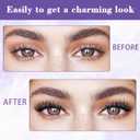 Magnetic Eyelashes with Applicator,2026 New Reusable Magnet Lashes Natural Look,Easy to Wear and Remove Soft Lashes kit No Glue or Liner Needed (Simple#06+Camellia#02)