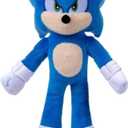 Toys 2 Pack (Sonic The Hedgehog,  Cartoon Black Cat Plush Stuffed Toy)