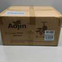 Knee Scooter, 300lbs Capacity, 13" Big PU Seat, All Terrain Foldable Knee Scooter Walker with Bag for Foot Injuries Compact Crutches Alternative (Blue)