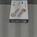 Fingerprint Door Lock Biometric Door Knob with Keypad Keyless Entry, Door Locks for Bedrooms, Home Hotel Office Apartment Silver