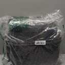 OLANLY Bathroom Rugs 47x24, Extra Soft Absorbent Chenille Bath Rugs, Rubber Backing Quick Dry, Machine Washable Bath Mats for Bathroom Floor, Tub and Shower, Home Decor Accessories, Dark Grey