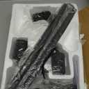 BoostArea Floor Lamp, Industrial Floor Lamp, Modern Tree Standing Lamp with Adjustable 3 Light, E26 Socket, Foot Switch, Minimalist Metal Stand Up Lamp Pole Lamps for Living Room, Bedroom (No Bulbs)