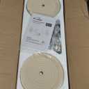 3/4HP Bench Buffer Polisher 4.8A, 8 inch Jewelry Buffer Polisher Machine, 3600 RPM Powerful Bench Polisher with Dual cotton Wheels for Jewelry, Metal, Wood, Jade, Knife, Plastic