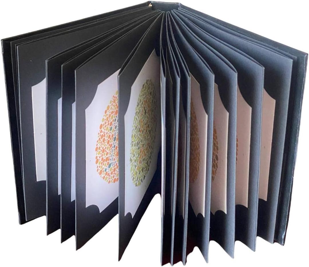 ISHIHARA Color Vision Test Book with 14 Plate with User Manual Occluder
