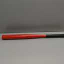 Baseball Bat Steel with Carrying Bag (28 in, Red)