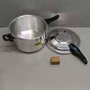 Barton 8Qt Pressure Canner Release Valve Aluminum Canning Pot Cooker Pot Stove Top Instant Fast Cooking Pot Stewing Locking System, 8 Quart