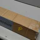 Cordless Bamboo Roman Shades for Windows, 100% Blackout Backing Fabric for Light Blocking, 45" W  64" H - Papara Carbon