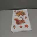 6 x ZAWE 9 Sheets Fall Window Clings Deers Maple Leaves Pumpkins Flowers Double-Sided Window Decals Stickers for Autumn Thanksgiving Party Home Classroom Office Decorations