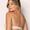Smart & Sexy womens Full Support Light Lined Strapless Bra (Beige), 40DD