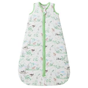 Baby Sleeping Bag 2.5 TOG Cotton Winter Sleep Sack for Newborn babies, Unisex Baby Wearable Blanket with Animal Patterns, Panda, M , 6-12M