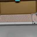 Logitech MK470 Slim Wireless Keyboard and Mouse Combo - Modern Compact Layout, Ultra Quiet, 2.4 GHz USB Receiver, Plug n' Play Connectivity, Compatible with Windows - Rose