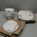 Tabletops Unlimited Logan Dinnerware Set, 12 pc