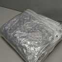 10' X 15' Clear Vinyl Tarp, 14 Mil Clear Tarps Heavy Duty Water Resistant, 400g/m Thickened Tear Resistant with Metal Grommets, for Patio Porch and Garden Chicken Coop