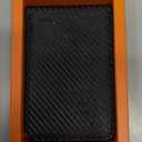 Phone Wallet Stick On, Phone Wallet with Adjustable Stand, Open ID Window, 8-Card Holder, Stronger 3M Adhesive Credit Card Holder for Back of Phone Case, iPhone, Samsung and Android, Carbon Fiber