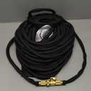 Easy to Use Garden Hose 100 FT, Lightweight and Leak-Proof Heavy-Duty Flexible Water Hose 100FT with Reinforced TPE Core, 3/4" Solid Brass Fittings, Ultra-Flow Manguera Para Jardin, Built to Last