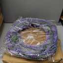 20" Lavender Wreath for Front Door, Artificial Purpule Wreath for Porch, Wedding, Farmhouse Decor, Outdoor Wreaths All Seasons Spring Summer Home Wall Window Decorations(Purple Lavender)