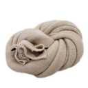Zeroest Newborn Photography Wrap - Newborn Photoshoot Props for Boys & Girls - Stretch Knit Blanket for Baby Photo Prop (Tan, Small)